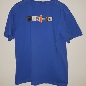 Custom Polo T Shirt "Terrible" Print (Medium)